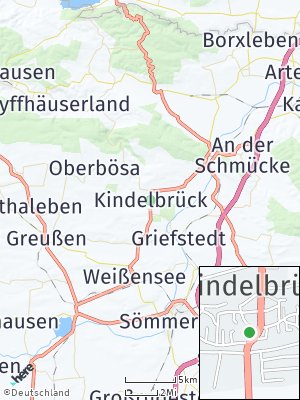 Here Map of Kindelbrück
