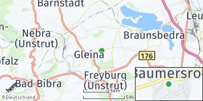 Google Map of Baumersroda