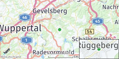 Google Map of Rüggeberg