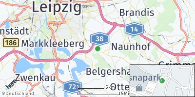 Google Map of Großpösna