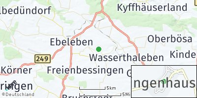Google Map of Thüringenhausen