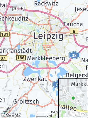 Here Map of Markkleeberg