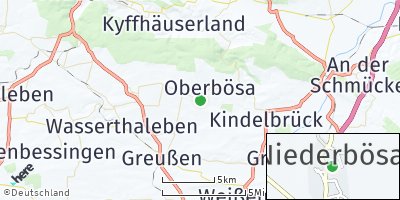 Google Map of Niederbösa