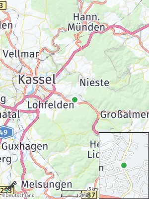 Here Map of Kaufungen