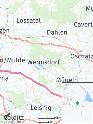 Here Map of Wermsdorf