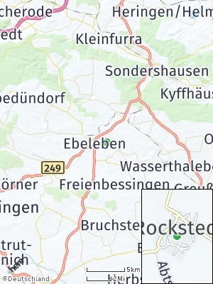 Here Map of Rockstedt bei Ebeleben