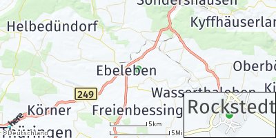 Google Map of Rockstedt bei Ebeleben
