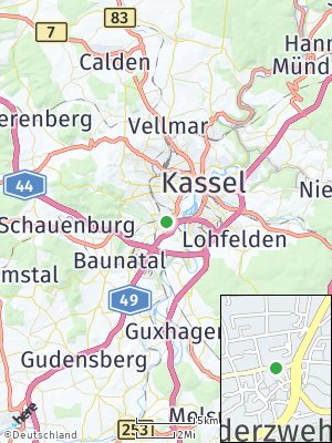 Here Map of Niederzwehren