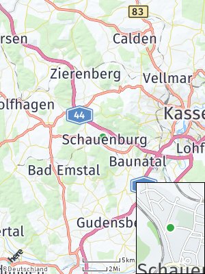 Here Map of Schauenburg