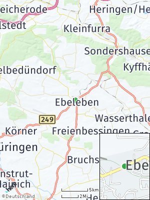 Here Map of Ebeleben