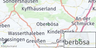 Google Map of Oberbösa