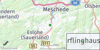 Google Map of Erflinghausen