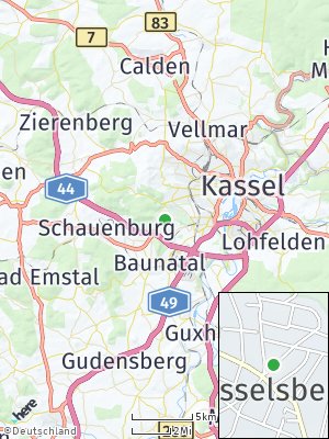 Here Map of Brasselsberg