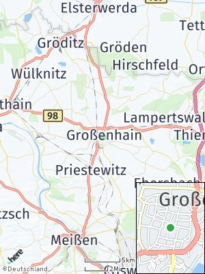 Here Map of Großenhain