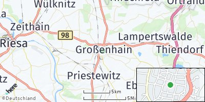 Google Map of Großenhain