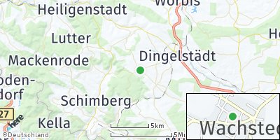 Google Map of Wachstedt