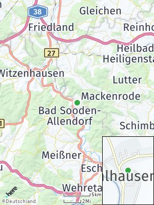 Here Map of Wahlhausen