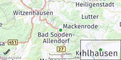 Google Map of Wahlhausen