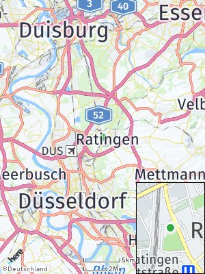 Here Map of Ratingen