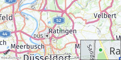 Google Map of Ratingen