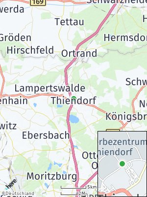 Here Map of Thiendorf