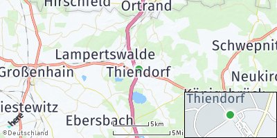 Google Map of Thiendorf