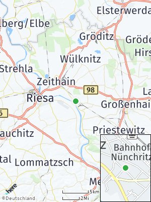 Here Map of Nünchritz