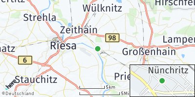 Google Map of Nünchritz
