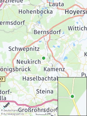 Here Map of Schönteichen