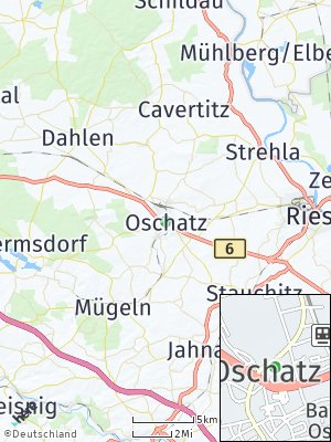 Here Map of Oschatz