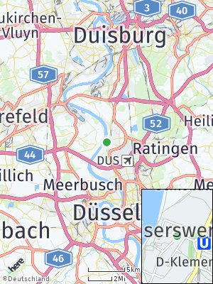 Here Map of Kaiserswerth