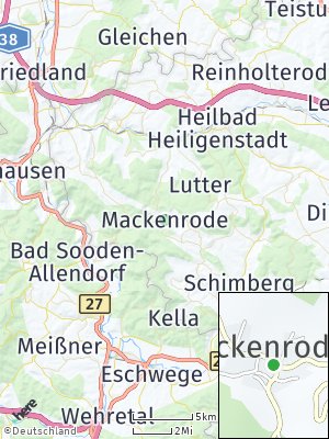 Here Map of Mackenrode