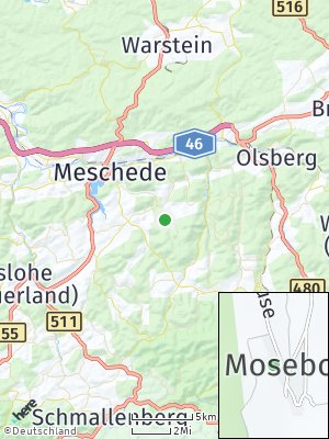 Here Map of Mosebolle