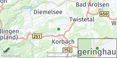 Google Map of Dingeringhausen