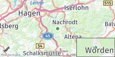 Google Map of Wörden