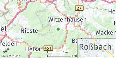 Google Map of Roßbach