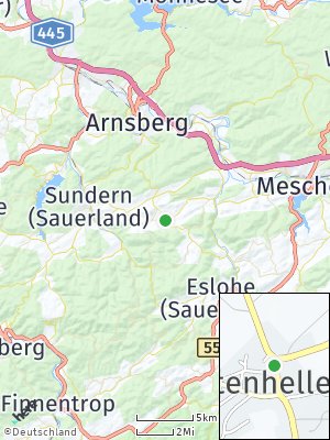 Here Map of Altenhellefeld