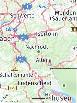 Here Map of Nachrodt-Wiblingwerde