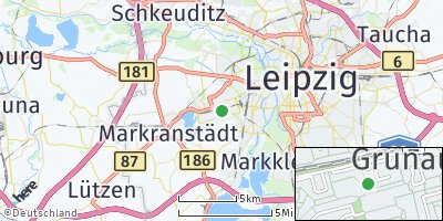 Google Map of Grünau-Mitte