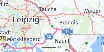 Google Map of Althen-Kleinpösna