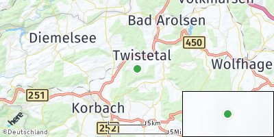 Google Map of Twistetal
