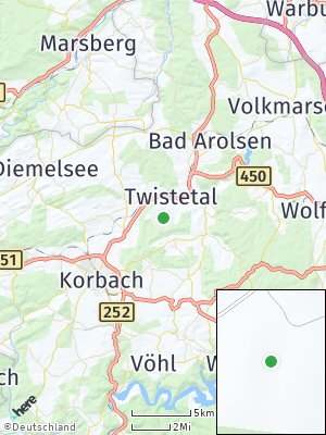 Here Map of Twistetal