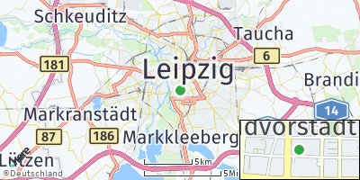 Google Map of Südvorstadt