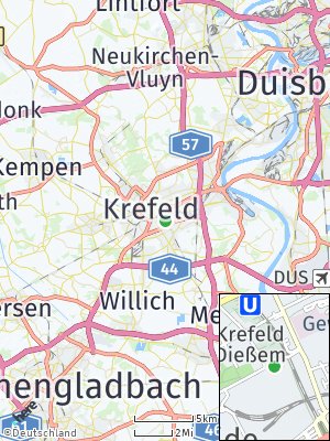 Here Map of Dießem / Lehmheide
