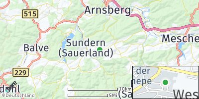 Google Map of Westenfeld