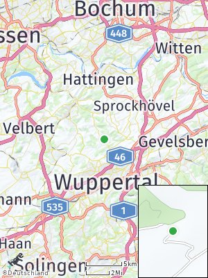 Here Map of Oberelfringhausen