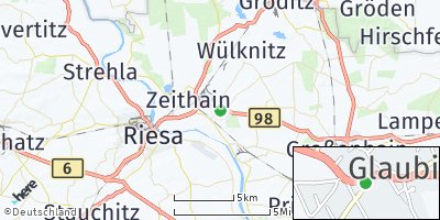 Google Map of Glaubitz