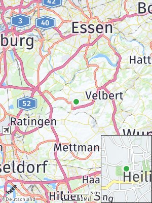 Here Map of Heiligenhaus bei Velbert