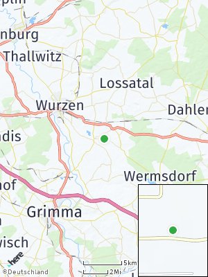 Here Map of Kühren-Burkartshain