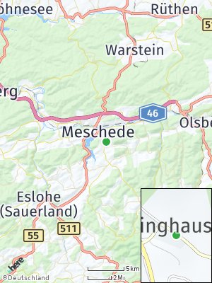 Here Map of Löttmaringhausen